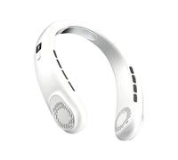 Neck Cooling Fan USB Rechargeable 1200mAh 5 Clear Of Moving Speeds Wearable