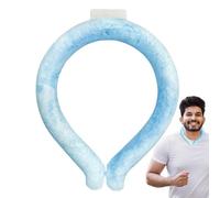 Neck Cooling Tube - Summer Cooling Wraps for Neck - Reusable Ice Gel Collar Tube for Heat Relief - Wrap for Students, Teachers, Workers - Ideal for Travel, Home, School, Concerts, and Outdoor Use