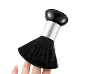 Neck Duster - 1 cepillos de removedor de polvo para el polvo de uñas, cepillo de barbero | Herramienta de uñas: se usa para limpiar el cabello alrededor de la cara Barber suministra 4.13 pulgadas con