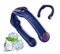 Neck Fan - Foldable Rechargeable Cooler, Hands Free Wearable