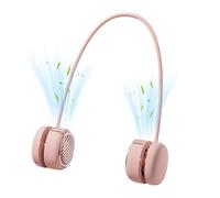 Neck Fan - Portable ABS Wearable Cooling Fan 1200mAh Rechargeable Summer