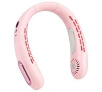 Neck Fan Rechargeable 5 Speeds LED Display | Hands-Free Bladeless Fan