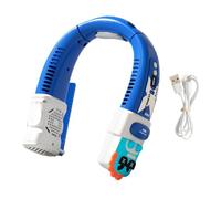 Neck Fan - Wearable 3-Speed Bladeless, USB Rechargeable, Quiet, 1800mAh