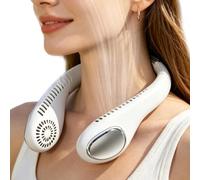 Neck fan| Wearable Bladeless 3 Speeds USB Rechargeable | Quiet Around The Neck fan| For Summer Hot Weather Indoor Outdoor Home Office School Travel Commuting Walking