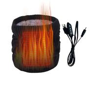 Neck Heater Wrap, USB Electric Scarf, Knitted Heated Neck Warmer with Adjustable Temperature, Comfortable Winter Accessory for Women, Cold Weather Gear for Fall Skiing Snowboarding Snow Travel