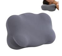 Neck Pillow - Memory Foam for Rest Comfort | Cloud Shaped Ergonomic Cushion with Airflow Friendly Core & Pressure Balance Design for Travel Naps, Bed Relaxation, Office Breaks and Reading Time