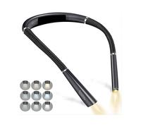 Neck Reading Lamp Book, Rechargeable Led Book Lamp for Reading In Bed, 3 Colour Eye Protection Modes, Black