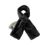 Neck Scarf - Pull Through Scarf, 148cm Windproof Neck Wrap for Winter Wear, Cotton Hidden Storage Scarves, Cold Weather Accessory with Secure Pocket, Soft Wrap Gear for Traveling Outdoor and Walking