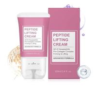 Neck Tightening Cream, Reliable Skin Firming Station, Glide Proof with Smooth Feature, Heavy Duty Massage Piece, Triple Roller Design with Finish, Travel Tool for Winter and Fall