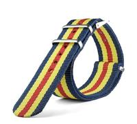 Neckarian NATO Strap 18mm 20mm 22mm 24mm Army G10 Uhrenarmband Nylon Military Watch Band für Männer Frauen, 20mm, Nailon, No es una piedra preciosa