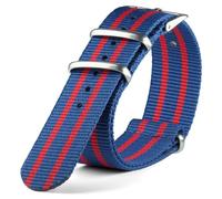 Neckarian NATO Strap 18mm 20mm 22mm 24mm Army G10 Uhrenarmband Nylon Military Watch Band für Männer Frauen, 22mm, Nailon, No es una piedra preciosa