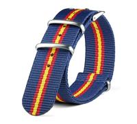 Neckarian NATO Strap 18mm 20mm 22mm 24mm Army G10 Uhrenarmband Nylon Military Watch Band für Männer Frauen, 22mm, Nailon, No es una piedra preciosa