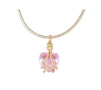 Necklace,Birth Stone Necklace Diamond Castle Necklace Heart Pendant Jewelry for Girls