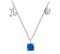 necklace Birthstone For Women, Zodiac Pendant Signs Cubic Zirconia Horoscope Necklaces Astrology WomeGirls jewelry