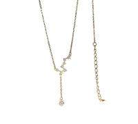 necklace New For Trendy 2025 Plata de Ley 925 auténtica The Big Dipper astronomía borla gargantilla collar para mujer joyería de buenos de lujo accesorios de moda regalo creativo jewelry