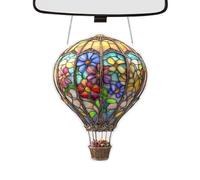 Necklace Pendant, Hot Air Balloon Decoration, Colorful Weather Resistant Outdoor Balloon Pendant for Yard, Garden, Porch, Patio, Balcony, Window, Door, Festival and Holiday