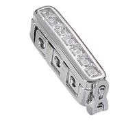 Necklace Shortener Clasp - Metal Jewelry Adjuster Clip | Portable Chain Length Reducer for Layered Accessories and Styling | Secure Locking Connector for Elegant Daily Wear | for Bracelet Jewelry