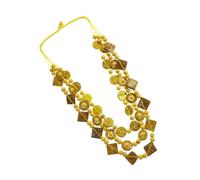 Necklaces Women Boho Coconut Shell Necklace Retro Wooden Beads Beach Jewelry Fashion Charm for Girls Random