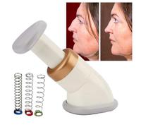 NeckSlimmer, masajeador de barbilla, ejercitador de cuello facial para hombres y mujeres, dispositivo de elevación facial, masaje facial y cuello, dispositivo de tóner para el cuello