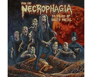 Necrophagia - Here Lies Necrophagia 35 Years of Death [Vinilo]