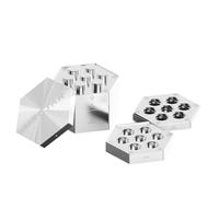 NECTAR Sistema de recarga de cápsulas dosificadoras - Muele y rellena 7 cápsulas dosificadoras - Compatible Hex, Wolkenkraft ÄRiS, FX Mini Ultra y Norddampf Relict (Juego Completo, Piezas 1 a 6)