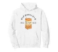 Nectarina Japonesa Jugo De Frutas Japón Kanji Niños Niñas Niños Sudadera con Capucha