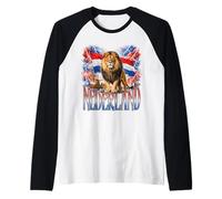 Nederland Bootleg Países Bajos Y2k Camiseta Manga Raglan