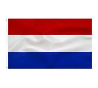 Nederland Nederlandse vlag 90x150cm-Indoor/Outdoor Quality Polyester with Vivid Color and Brass Grommets Decorations Dutch flag