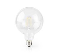 Nedis 5W 500lm E27 Globo LED Conectado Wi-Fi Bombilla Filamento, Transparente