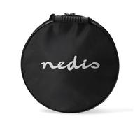 NEDIS Accesorios para vehículos eléctricos, Almacenamiento y organización, Bolsa para Cables, Color Negro, Nailon, Black, Moderno