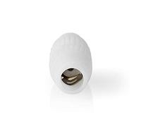 Nedis Adaptador de satélite y antena Adaptador de satélite y antena | IEC (coaxial) hembra | IEC (coaxial) hembra | Niquelado | 75 Ohm | Recto | Plástico | Blanco | 1 uds. | Caja de ventana con cierre Europeo Blanco