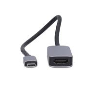 N CCGB64660BK02 - Adaptador USB-C, USB 3.0, conector USB-C > salida HDMI, 0.20m, n