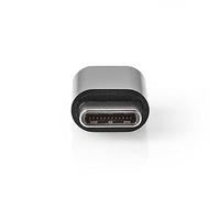 NEDIS Adaptador USB CCBW60911AT | USB 2.0 | Conector USB-C™ | USB Micro B Hembra | 480 Gbps | Dorado | Antracita | Caja