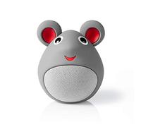 NEDIS Animaticks Altavoz Bluetooth con Tiempo de reproducción 3H, Manos Llamadas y melodía diseño de ratón