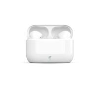 Nedis Auricular inalámbrico Bluetooth ENC modelo HPBT2425WT, Blanco
