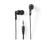 Nedis Auriculares con cable de 3,5 mm con control de volumen,