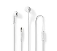 Nedis, Auriculares con cable de 3,5 mm con micrófono y control de volumen 1,2 m
