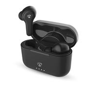 Nedis Auriculares inalámbricos ANC/ENC híbridos con micrófono incorporado, Negro