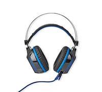Auriculares para juegos Wradrin GHST500BK con micro USB (negro/azul) - NEDIS