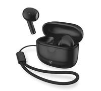 Nedis Auriculares totalmente inalámbricos - Bluetooth - Tiempo máximo de reproducción de la batería: 16 horas - Control táctil - Carcasa de carga - Carcasa de carga inalámbrica - Micrófono incorporado