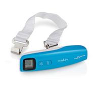 Nedis Báscula digital para equipaje, 50 kg, función de tara