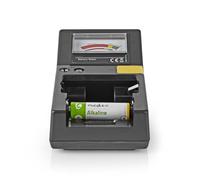 NEDIS BATE110, Probador de batería Unisex-Adulto, Negro, 92W x 60H x 172L