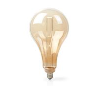 Nedis, Bombilla Filamento LED E27 3,5W 120lm 1800K Regulable Formato PS165 Retro [EEK: G]