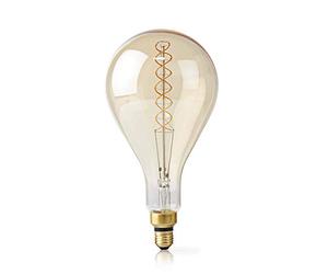 Nedis Btfe27A161 Bombilla de Filamento Led E27 de Estilo Retro 5 W, 280 Lm, 2000 K