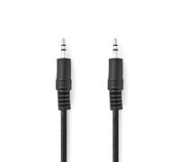 Nedis Cable de 10 m de clavija de audio estéreo macho a macho compacto,