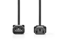 NEDIS Cable de alimentación | iec-320-c14 | iec-320-c13 | Recto | Chapado en níquel | 5.00 m | Redondo | p