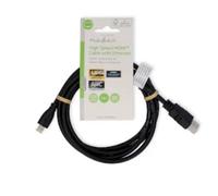 Cable HDMI Nedis CVGL34700BK15 Micro HDMI macho a HDMI macho 1,5 m negro Ethernet