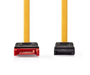 Nedis Cable SATA Cable 6Gb/s 7 Pines Hembra - 7 Pines Hembra 0.5m y Amarillo