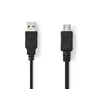 Nedis Cable USB 2.0 A Macho - Mic ro A Macho 2.0 m Negr