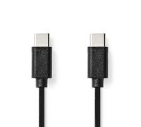 NEDIS CABO USB-C MACHO USB-C MACHO 60W 1MT